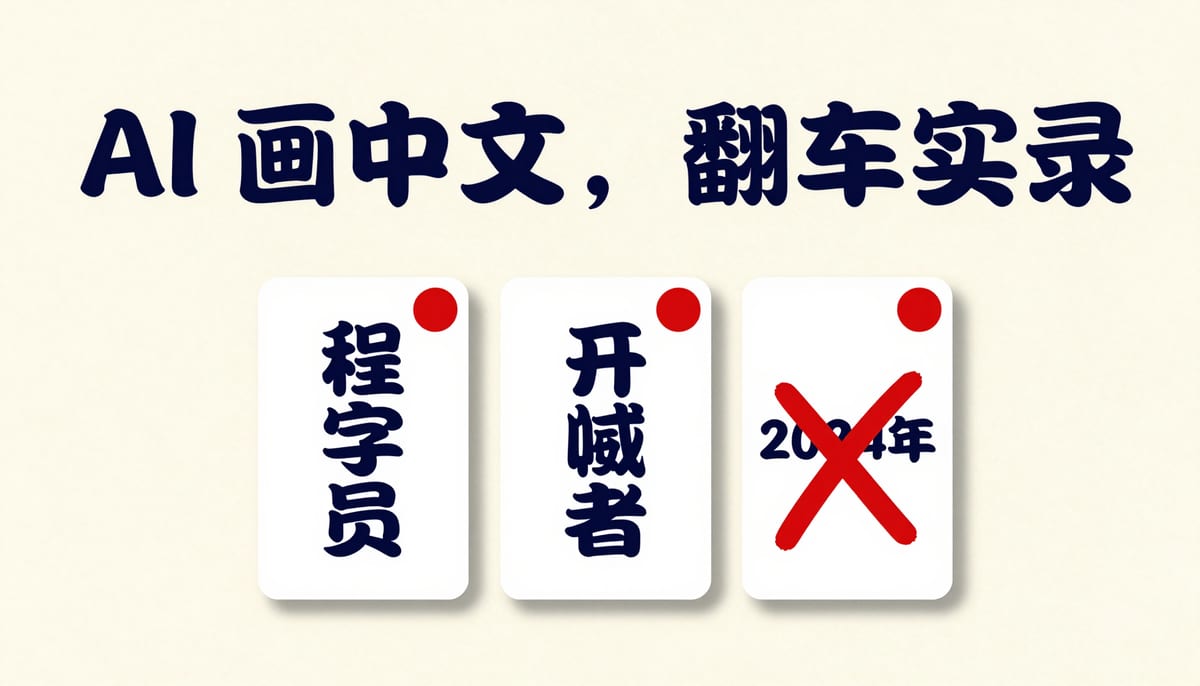 Seedream 5.0 Pro 拿下文生图第一：但 AI 画中文，我劝你还是留一手